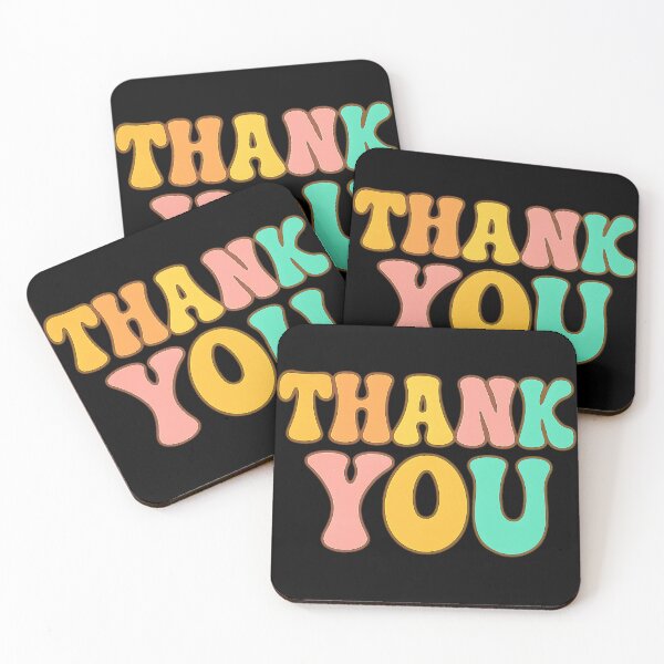 Item preview, Thank You – Retro Groovy Typography Design designed and sold by ArcadiaSilence.