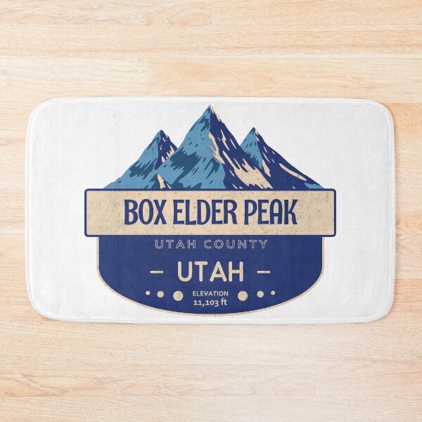 Item preview, Box Elder Peak, Utah County, Utah, Mountain Design designed and sold by Wanderful-roads.
