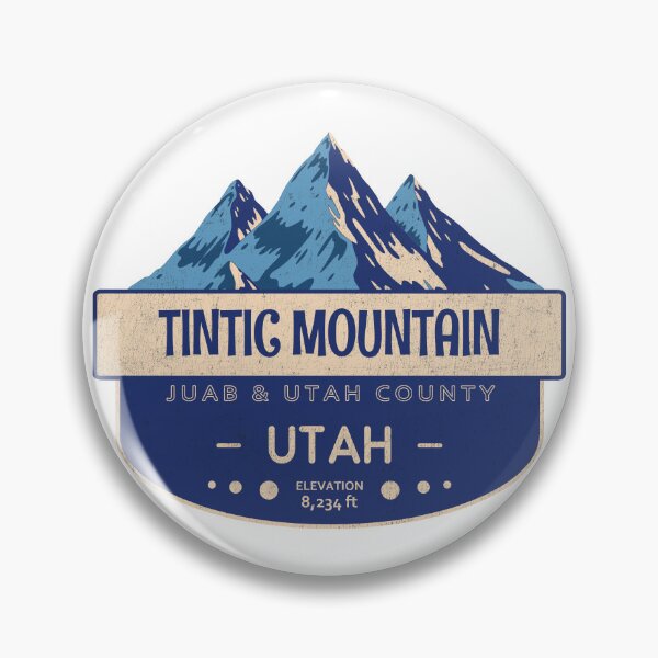 Item preview, Tintic Mountain, Juab & Utah County, Utah, Mountain Design designed and sold by Wanderful-roads.