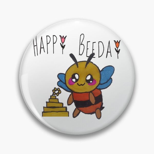 Item preview, Happy Beeday designed and sold by elliotperrone.