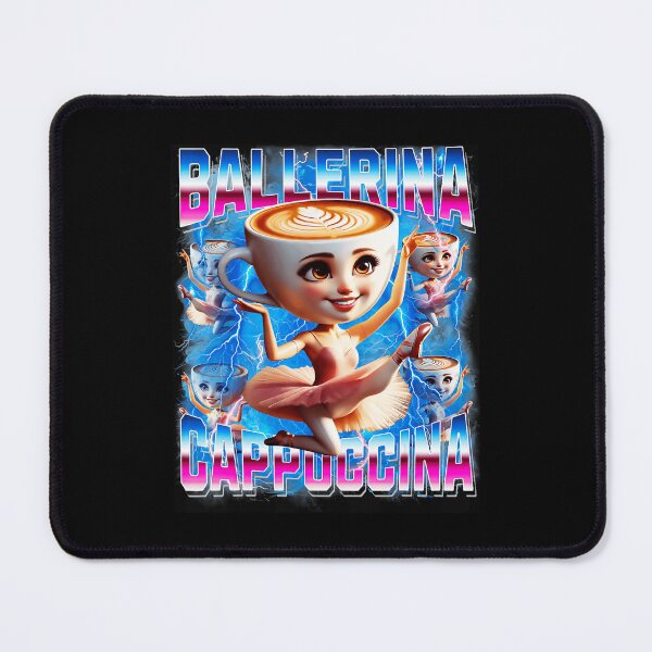 Item preview, Ballerina Cappuccina Coffee Head Dance Meme Chaos designed and sold by jotaro210.