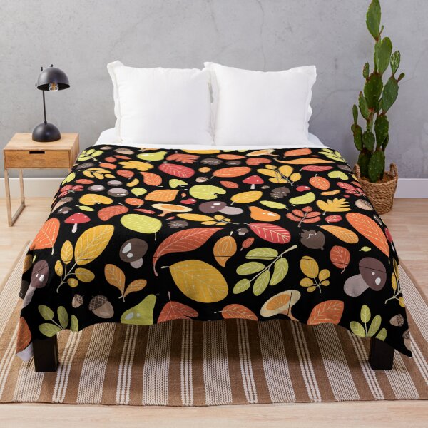 Item preview, Autumn Harvest Leaves and Woodland Pattern Graphic T-Shirt – Cozy Fall Nature Design designed and sold by FestivityFinds.