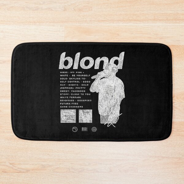 Item preview, Frank Ocean Blond Tracklist Sketch Monochrome Layout designed and sold by kingofshaman123.