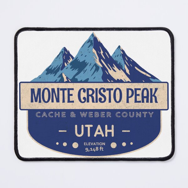 Item preview, Monte Cristo Peak, Cache & Weber County, Utah, Mountain Design designed and sold by Wanderful-roads.