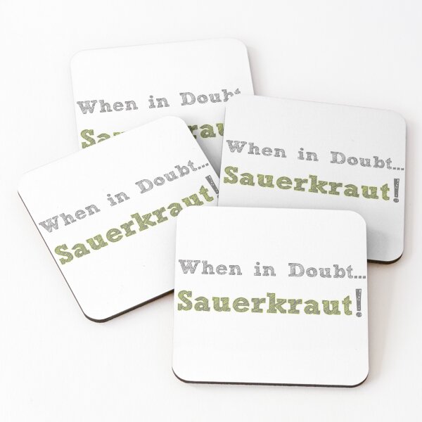 Item preview, When in doubt.. Sauerkraut designed and sold by BigTimeDesigns.