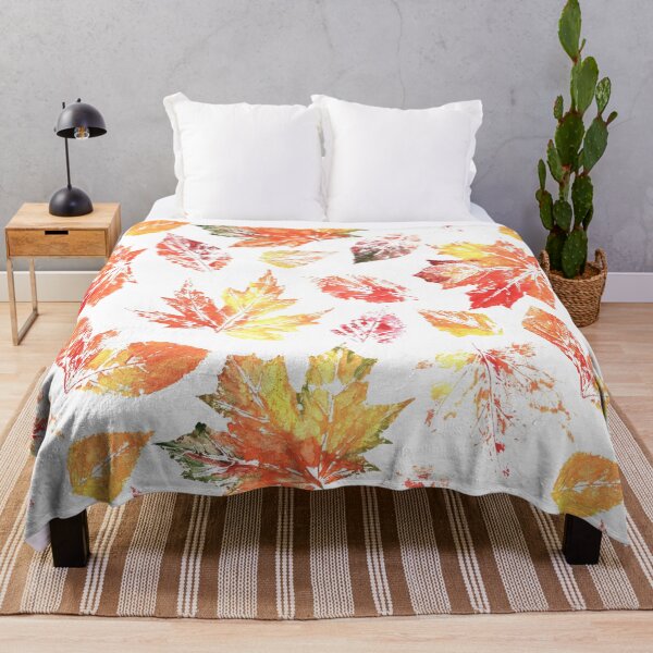 Item preview, Watercolor Autumn Leaves Pattern Graphic T-Shirt – Fall Foliage Design designed and sold by FestivityFinds.