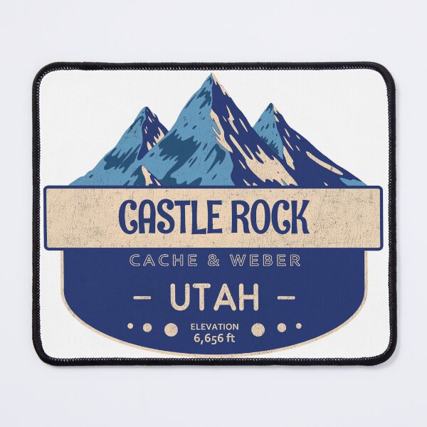 Item preview, Castle Rock, Cache & Weber, Utah, Mountain Design designed and sold by Wanderful-roads.