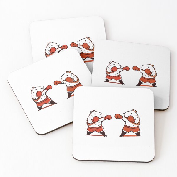 Item preview, Beavers Boxing Match | Funny Animal Boxer Illustration designed and sold by Colorful-Garden.