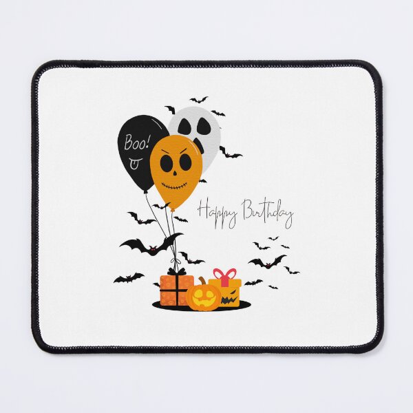 Item preview, Halloween Birthday Balloons Spooky Ghost, Pumpkin and Gift Party Design designed and sold by luckyhue.