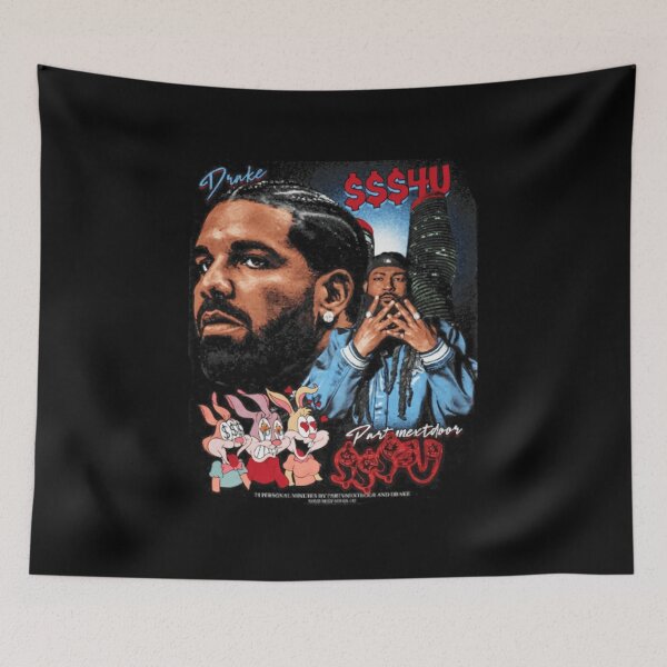 Item preview, Drake Rap Collage Street Vibe Cartoon Mashup Aesthetic designed and sold by jotaro201.
