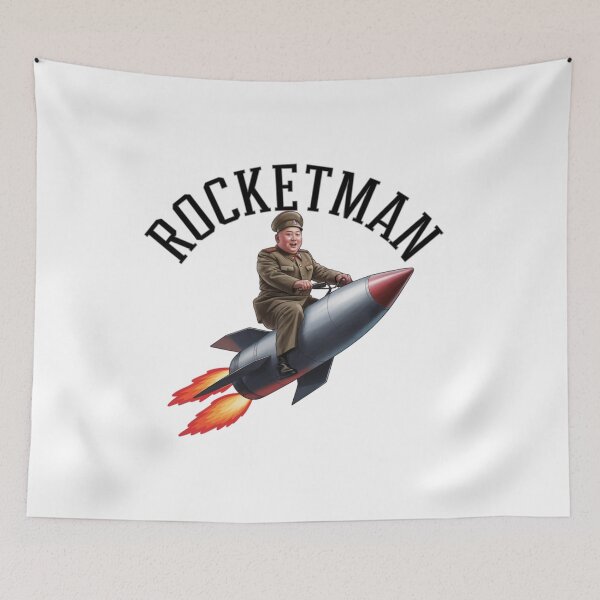 Item preview, Rocketman, Dictator, Supreme Leader, funnyfits70, Humor, Funny, retro, vintages, funny quotes, animal humor, designed and sold by FunnyFits70.