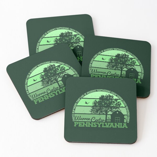 Item preview, Warren Center Pennsylvania Sunset Retro Vintage Local Pride Logo designed and sold by CRHPOD20.