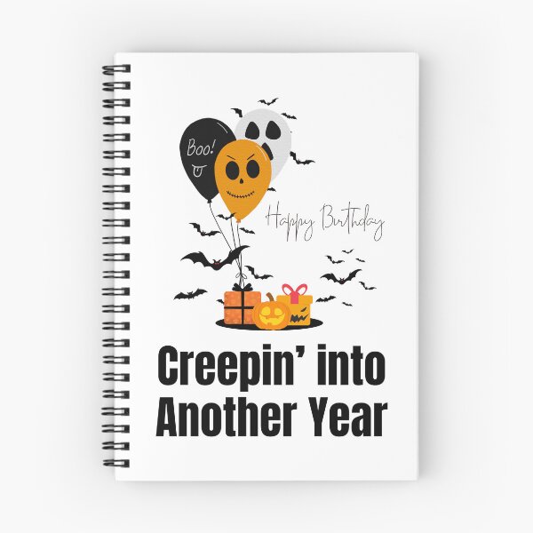 Item preview, Halloween Birthday Balloons & Gifts Spooky Ghost and Pumpkin Party Design designed and sold by luckyhue.