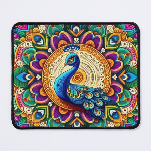 Item preview, Peacock Mandala Style designed and sold by Mywaymylife.