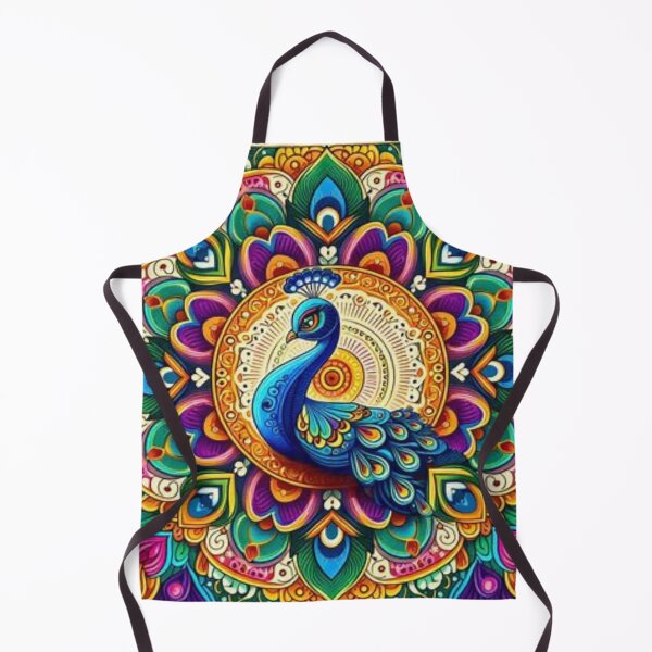 Item preview, Peacock Mandala Style  designed and sold by Mywaymylife.
