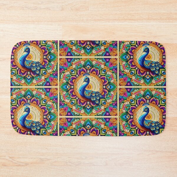 Item preview, Peacock Mandala Style  designed and sold by Mywaymylife.