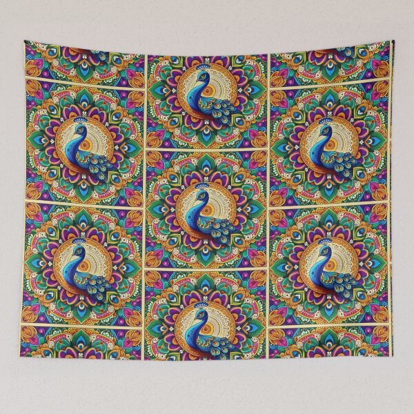 Item preview, Peacock Mandala Style  designed and sold by Mywaymylife.