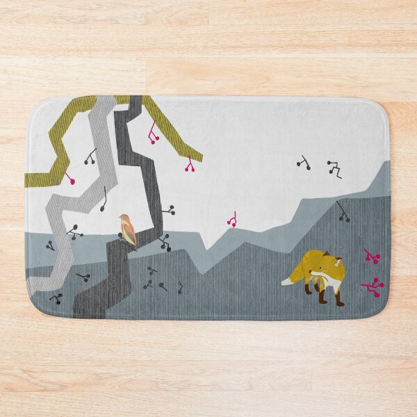 Item preview, Fox and Songbird – Forest Friends | Japanese-Inspired Landscape designed and sold by tokomoroJP.
