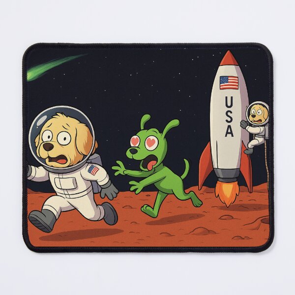 Item preview, Astronaut Dog designed and sold by Sérgio Rodrigues Garcez Filho.