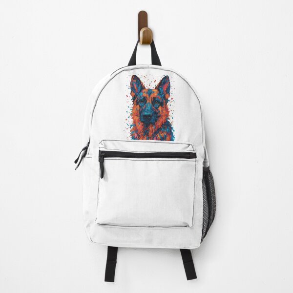 Item preview, Paint Spatter Style German Shepherd Abstract Art designed and sold by Pokah79.