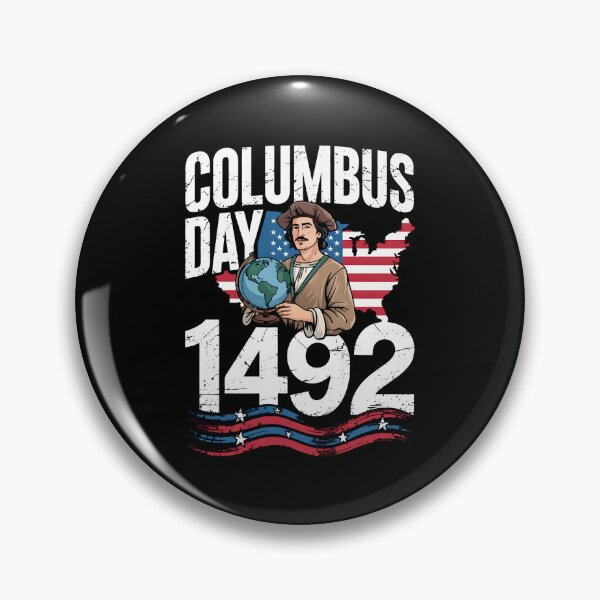 Item preview, Columbus Day 1492 Graphic Design designed and sold by BakeryDozen.