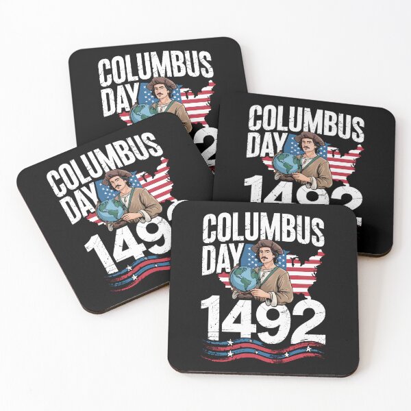 Item preview, Columbus Day 1492 Graphic Design designed and sold by BakeryDozen.