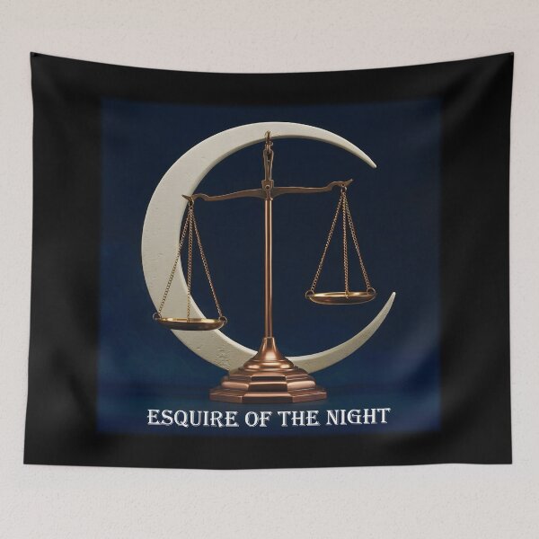 Item preview, Esquire of the Night – Halloween Lawyer Design (1) designed and sold by InkoraLab.