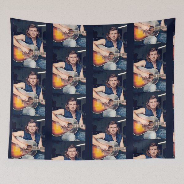 Item preview, Vintage Morgan Playing Guitar   designed and sold by mashtransit.