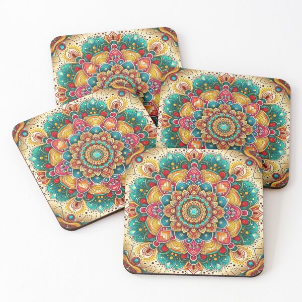 Item preview, Beautiful Rangoli Mandala designed and sold by Mywaymylife.