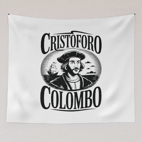 Item preview, Columbus Day 1492 Italian Pride Christopher Columbus designed and sold by BakeryDozen.