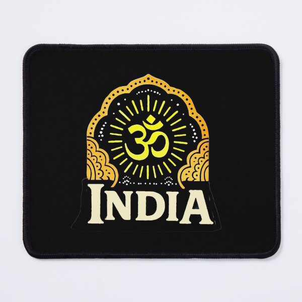 Item preview, India Sacred Om Design - Spiritual Mandala Sunburst designed and sold by Myra365Art.