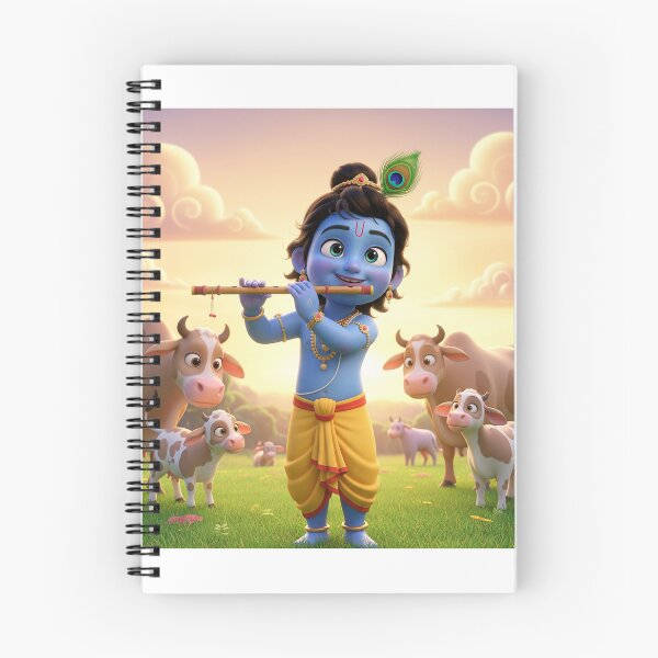Item preview, Shree Krishna inspired digital image designed and sold by sanyashr7.