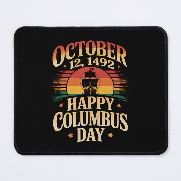 Item preview, Columbus Day Christopher Columbus Italian American designed and sold by BakeryDozen.