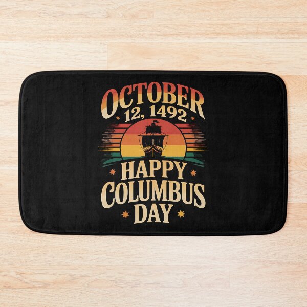 Item preview, Columbus Day Christopher Columbus Italian American designed and sold by BakeryDozen.