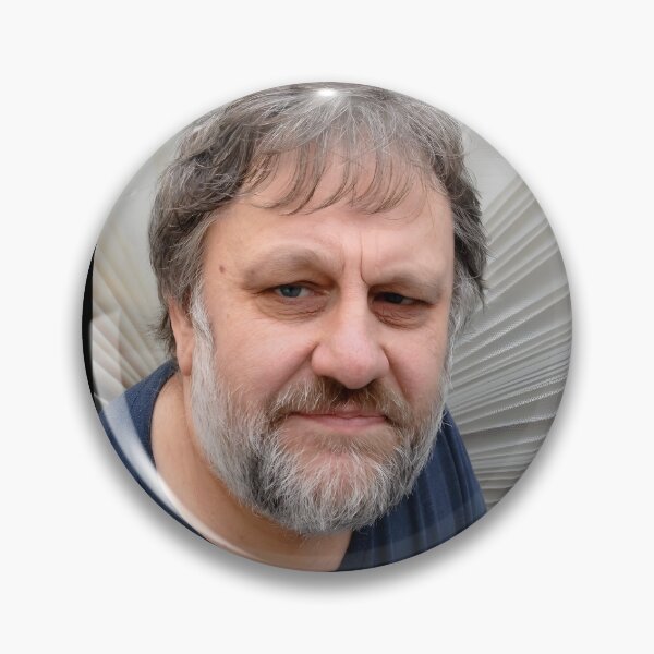Item preview, Slavoj Žižek | Philosophy Meme Aesthetic Portrait Design designed and sold by MichaelLovell92.