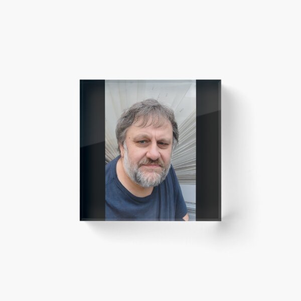 Item preview, Slavoj Žižek | Philosophy Meme Aesthetic Portrait Design designed and sold by MichaelLovell92.