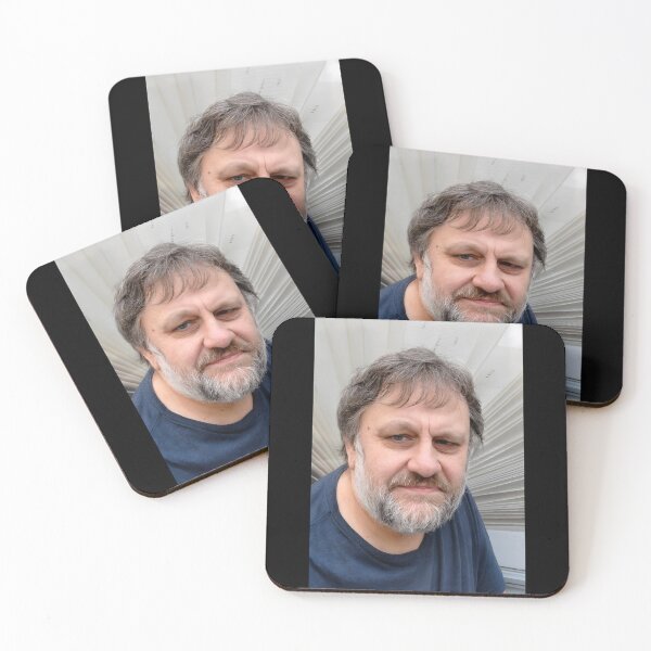 Item preview, Slavoj Žižek | Philosophy Meme Aesthetic Portrait Design designed and sold by MichaelLovell92.