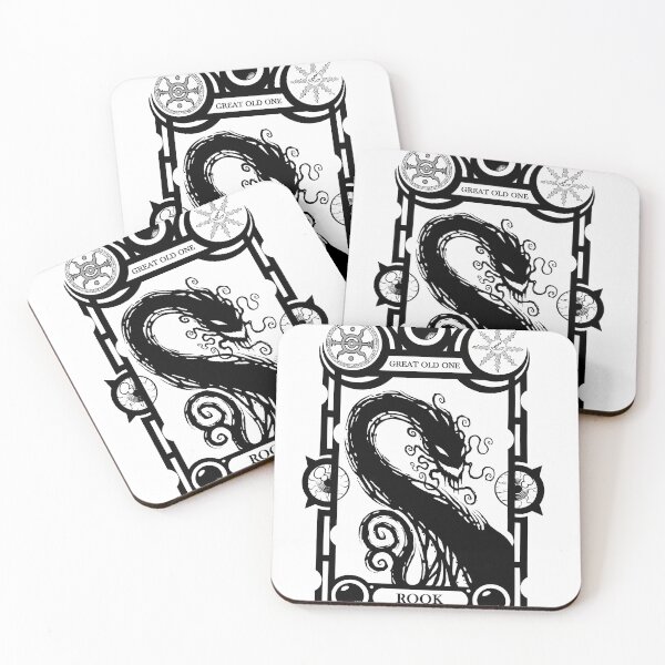 Item preview, Great Old One Rook (Black And White) designed and sold by AmericaKub.
