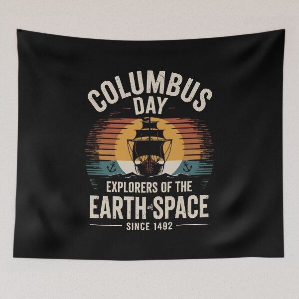 Item preview, Columbus Day Explorers of the World designed and sold by BakeryDozen.