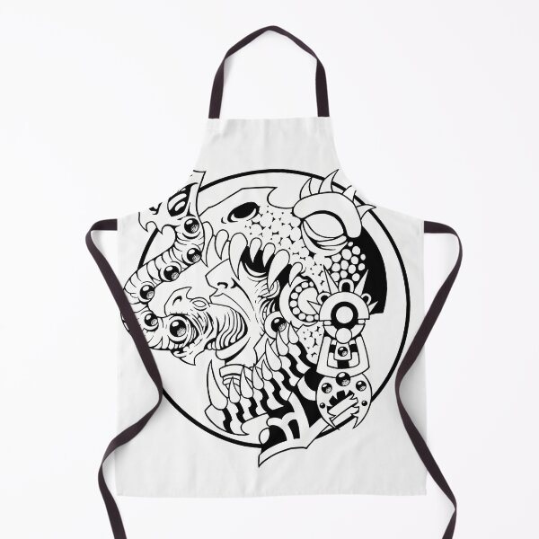Item preview, St. Tezcatlipoca (Black And White) designed and sold by AmericaKub.
