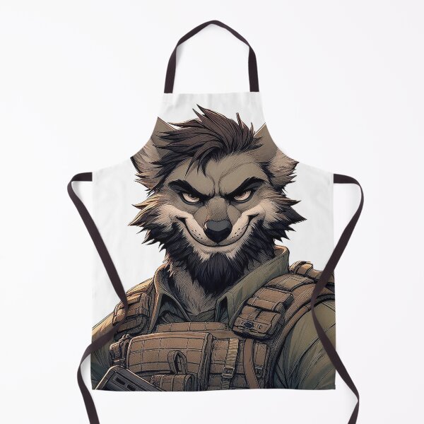 Item preview, Smug Wolf Mercenary designed and sold by nikkolaus.