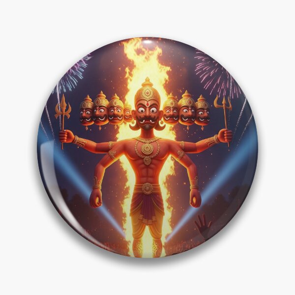 Item preview, Dusshera inspired Ravan  designed and sold by sanyashr7.