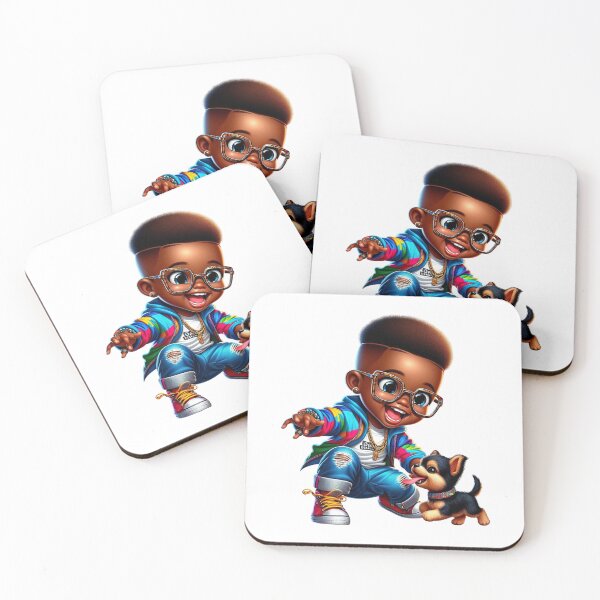 Item preview, Adorable African American Kid Digital Art designed and sold by Lulunza.