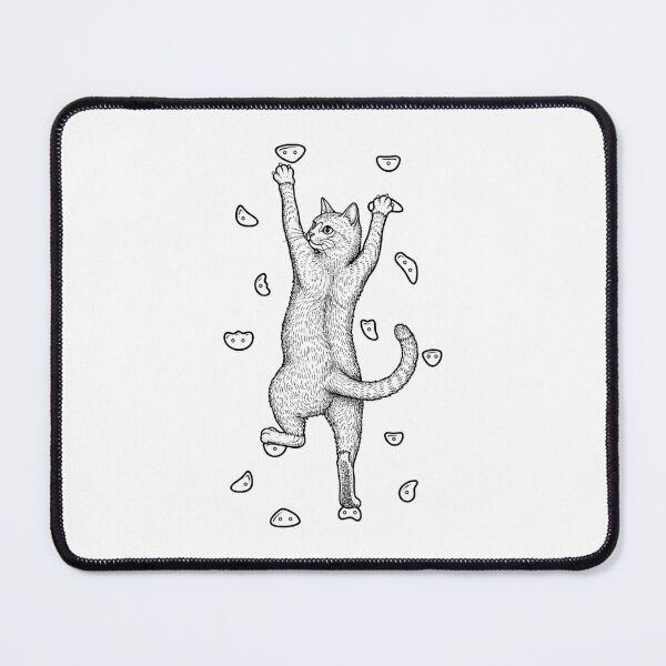 Item preview, Rock Climber Indoor Wall Climbing Cute Cat Funny Climbers designed and sold by GrandeDuc.