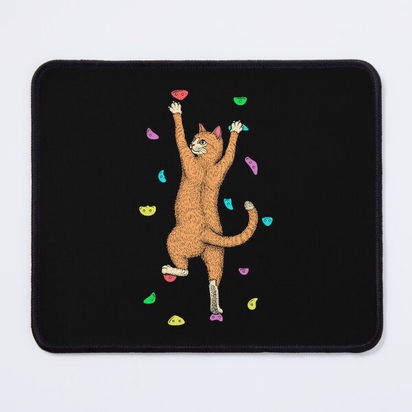 Item preview, Rock Climber Indoor Wall Climbing Cute Cat Funny Climbers designed and sold by GrandeDuc.