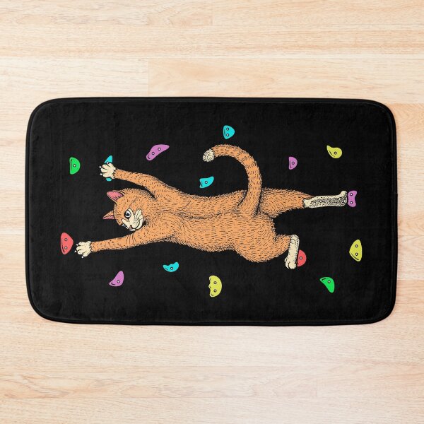 Item preview, Rock Climber Indoor Wall Climbing Cute Cat Funny Climbers designed and sold by GrandeDuc.