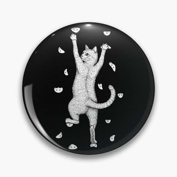 Item preview, Rock Climber Indoor Wall Climbing Cute Cat Funny Climbers designed and sold by GrandeDuc.