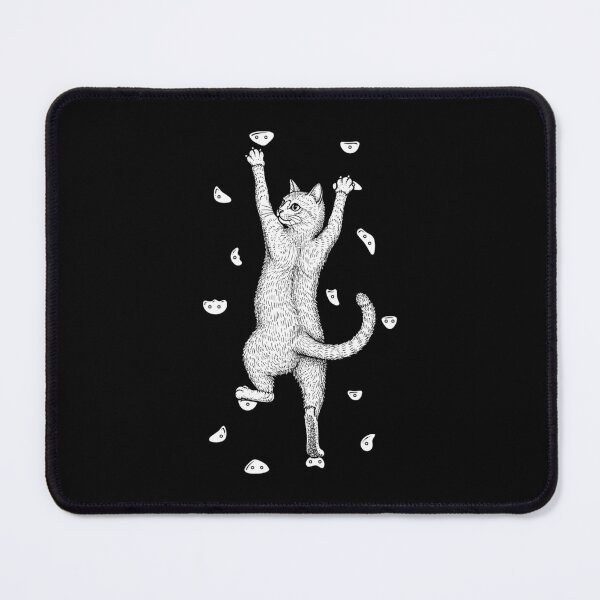 Item preview, Rock Climber Indoor Wall Climbing Cute Cat Funny Climbers designed and sold by GrandeDuc.
