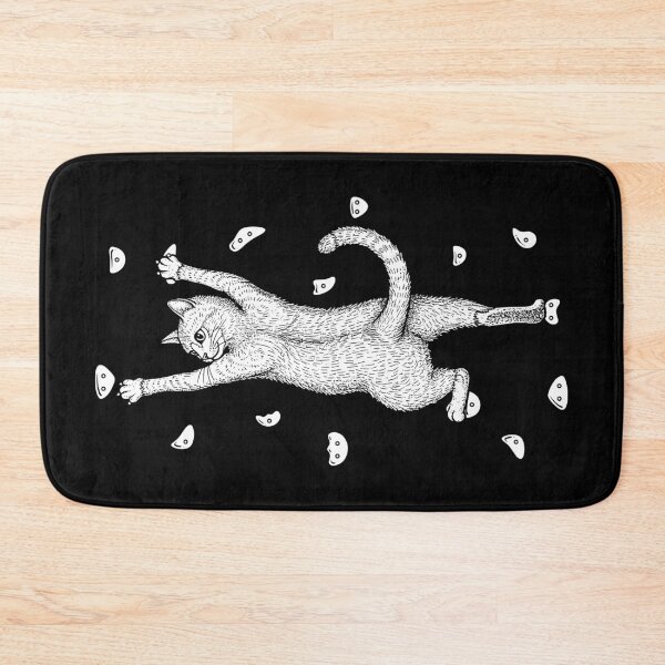 Item preview, Rock Climber Indoor Wall Climbing Cute Cat Funny Climbers designed and sold by GrandeDuc.