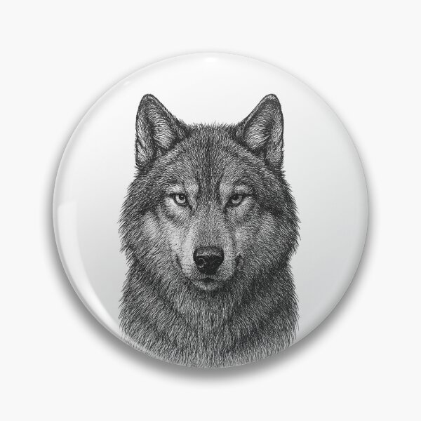 Item preview, Alpha Mode Wolf Illustration designed and sold by Toon-Ikon.